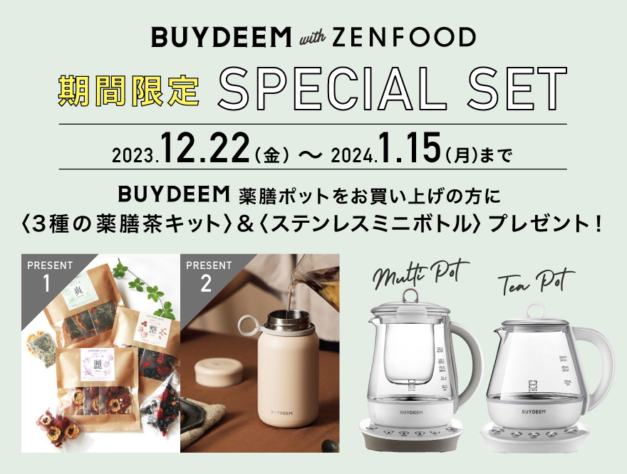 BUYDEEM(バイディーム)/薬膳ティーポット 1.0L | entresquare.com